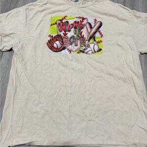 Gildan “mom of both” baseball shirt